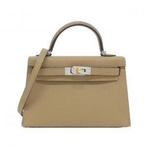 エルメス ミニ ケリー2 エレクトラム MINI 086478CT バッグ