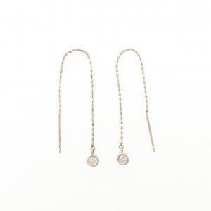 K10PG ダイヤモンド ピアス 0.10CT