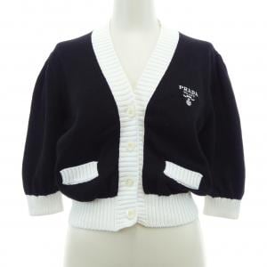 プラダ PRADA クロップド セミラグランショルダー P25I04 S211 1ZO5 カーディガン