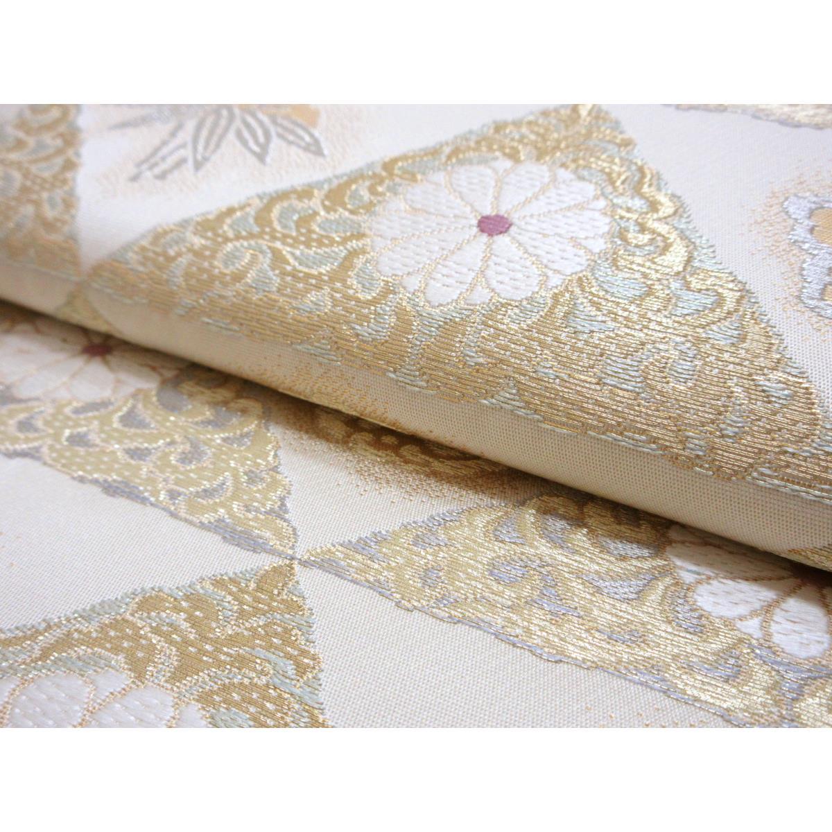 袋帯　じゅらく　帝王紫