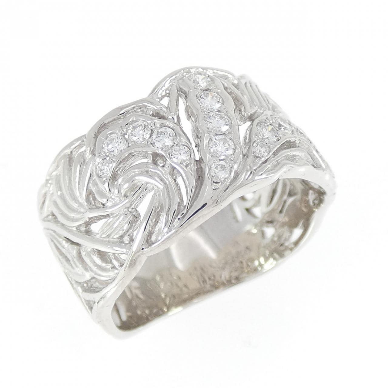 クイーン ダイヤモンド リング 0.23CT