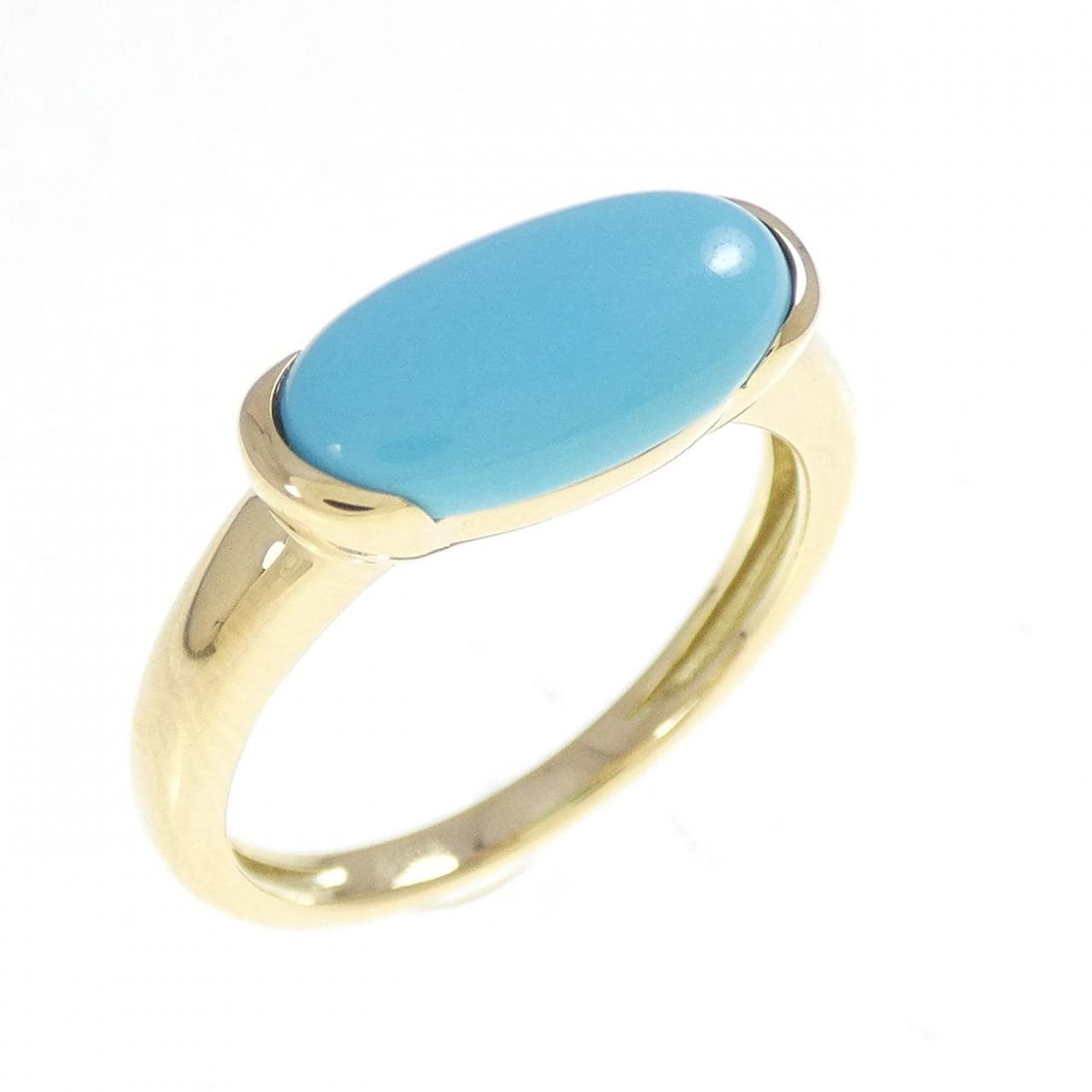 ジーエスティービー ターコイズ リング