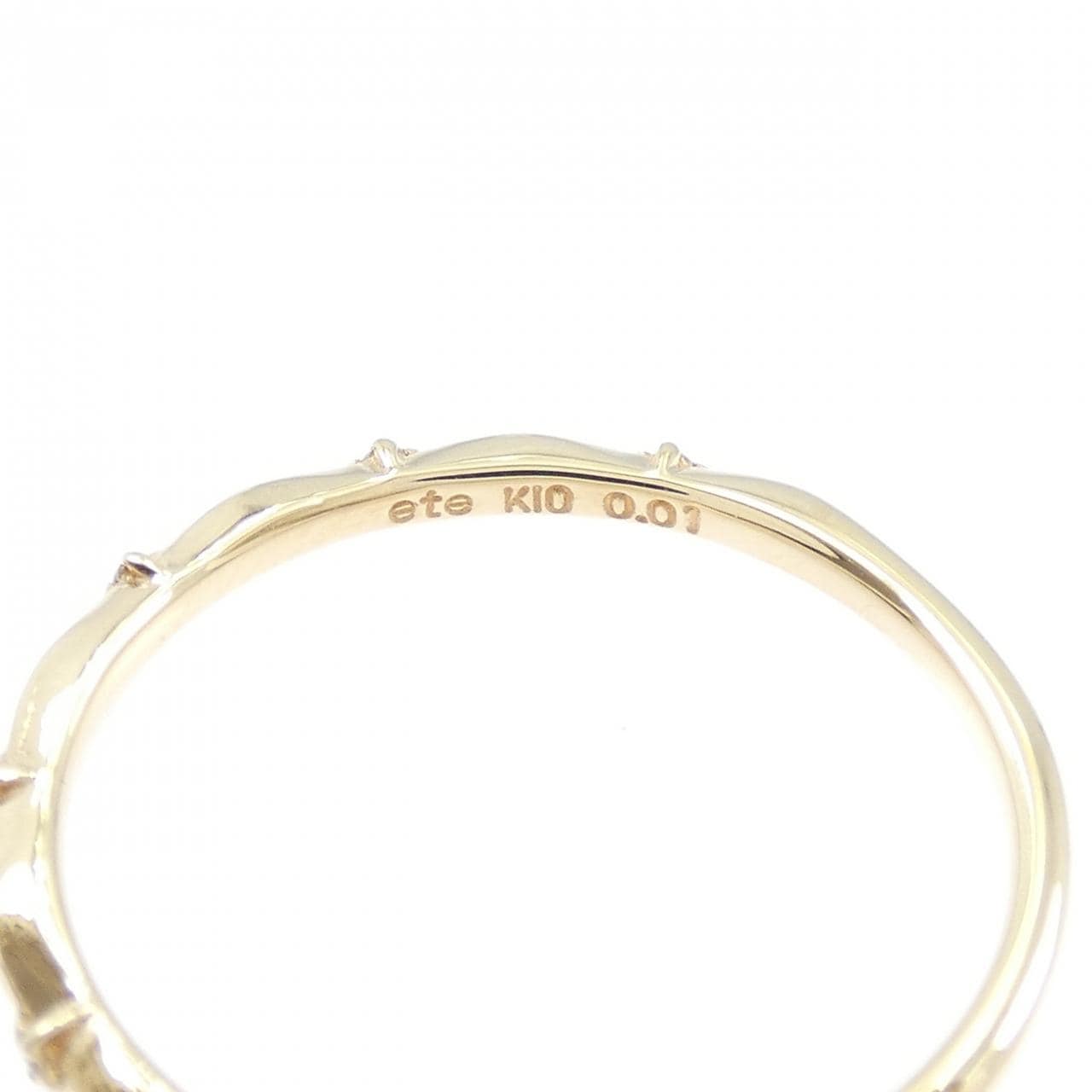 エテ ダイヤモンド リング 0.01CT