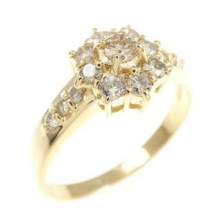 K18YG ダイヤモンド リング 0.50CT