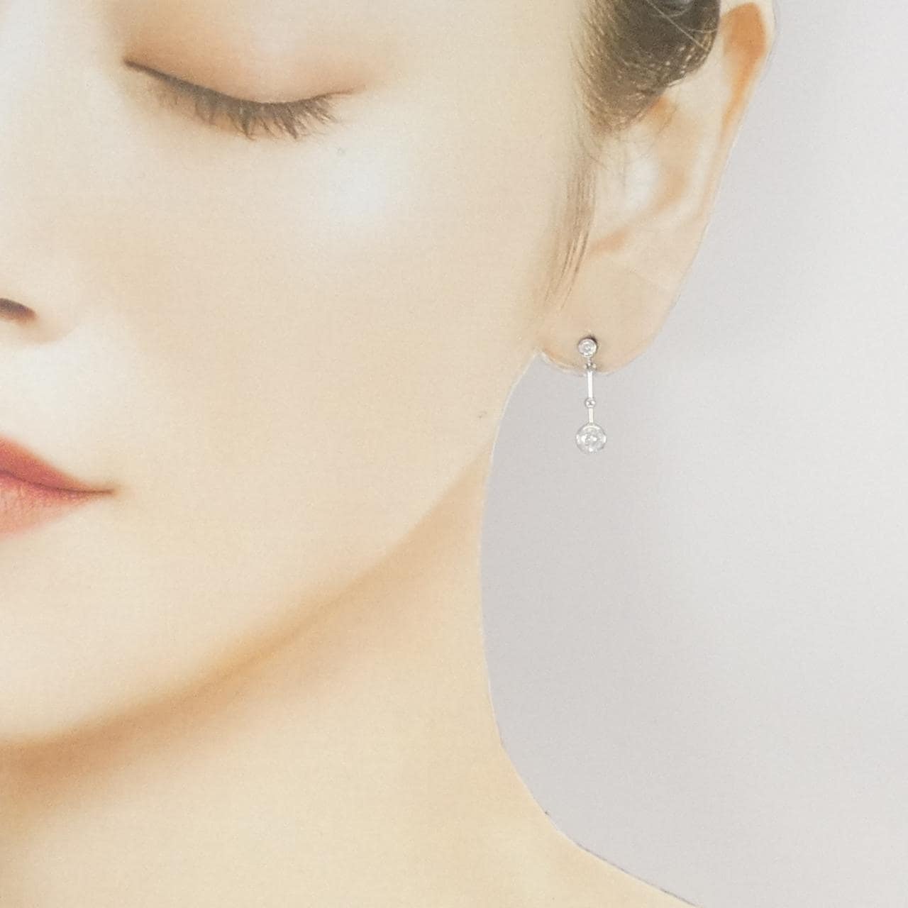 PT/PT900 ダイヤモンド ピアス 0.548CT