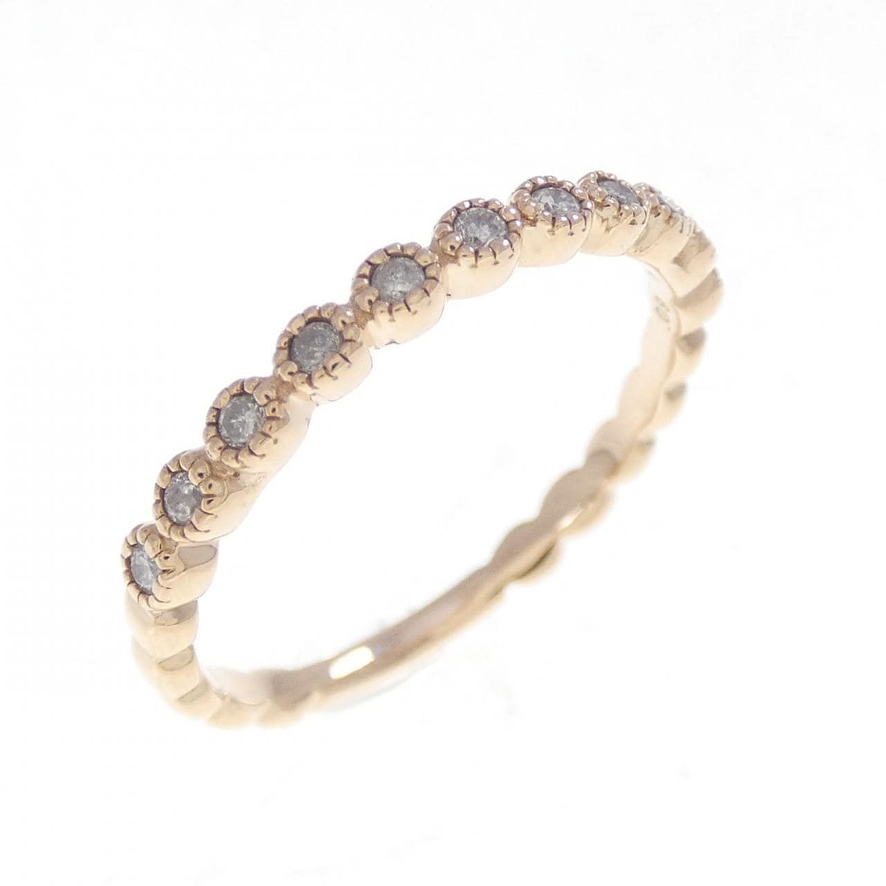 アガット ダイヤモンド リング 0.09CT