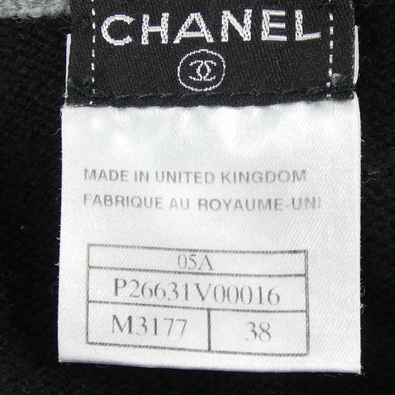 シャネル CHANEL P26631V00016 05A カーディガン