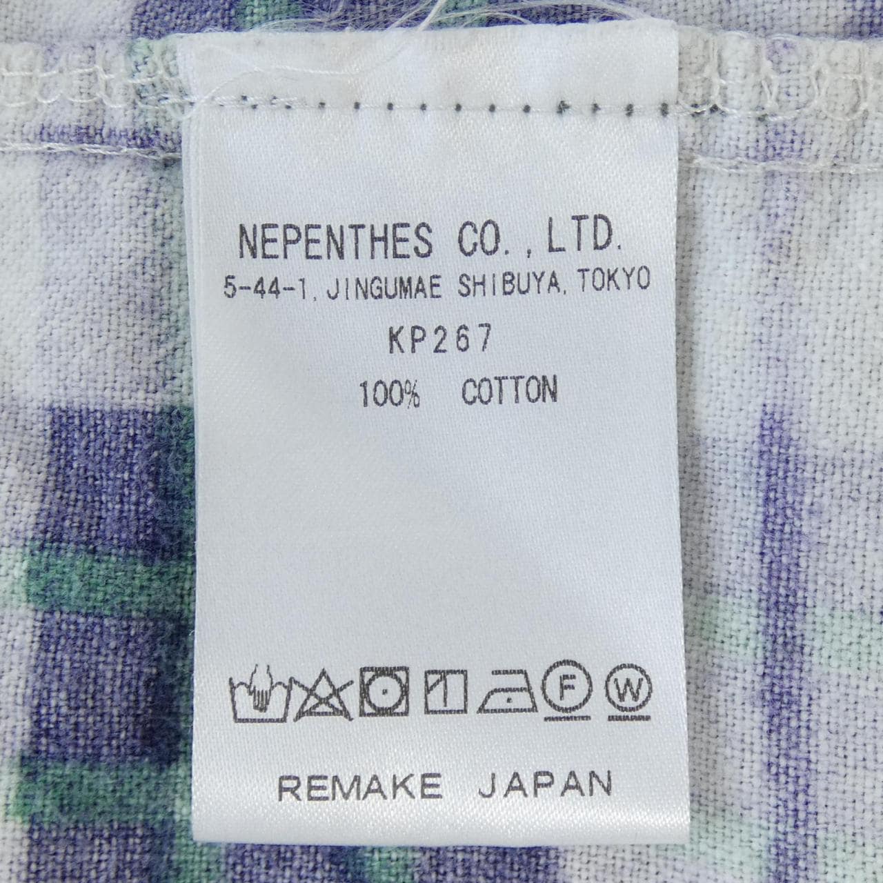 リビルドバイニードルス Rebuild by Needles シャツ