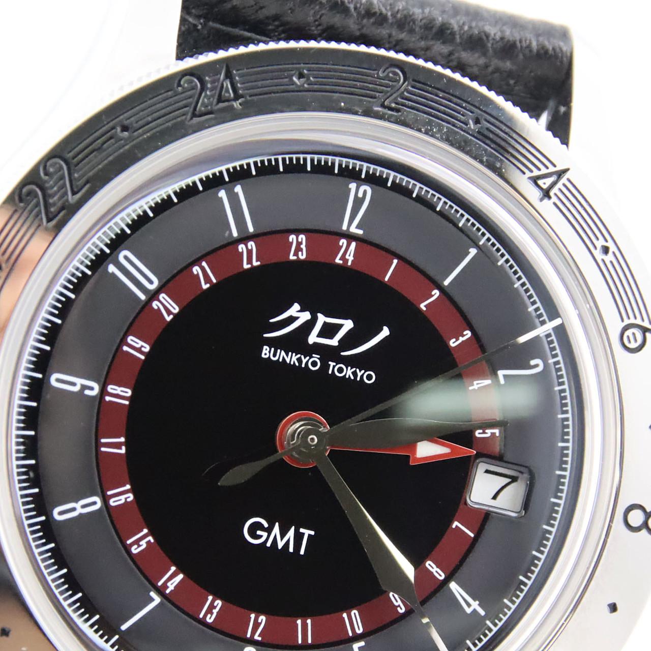 保存版】 腕時計 自動巻 GMT機能付き クロノブンキョウトウキョウ ...