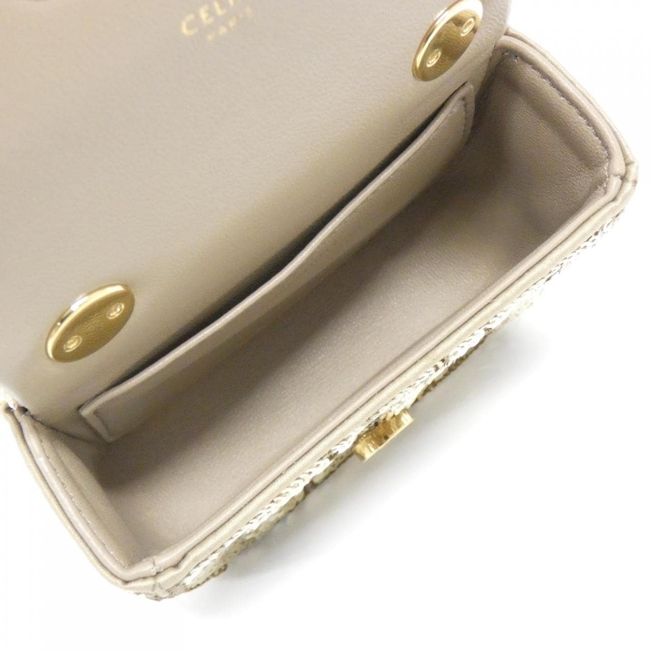 セリーヌ ミニ チェーン クロード 10L842FC4 バッグ