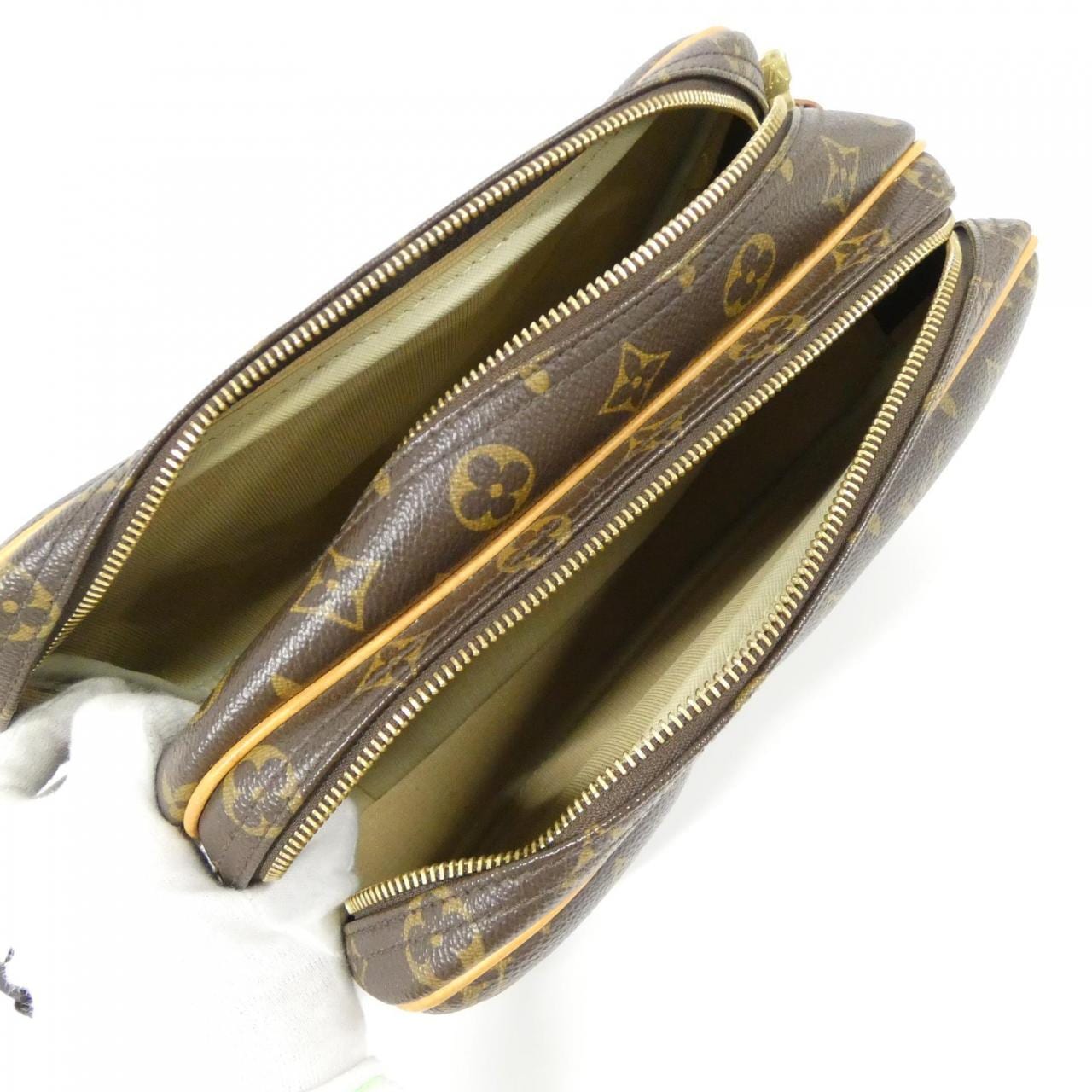 ルイヴィトン モノグラム リポーター 28cm M45254 ショルダーバッグ