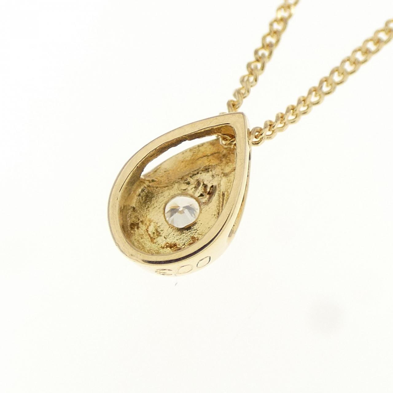 K18YG ダイヤモンド ネックレス 0.03CT