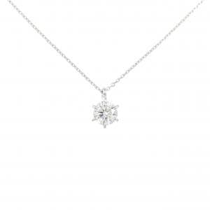 PT900/PT850 ダイヤモンド ネックレス 0.511CT H SI2 Good