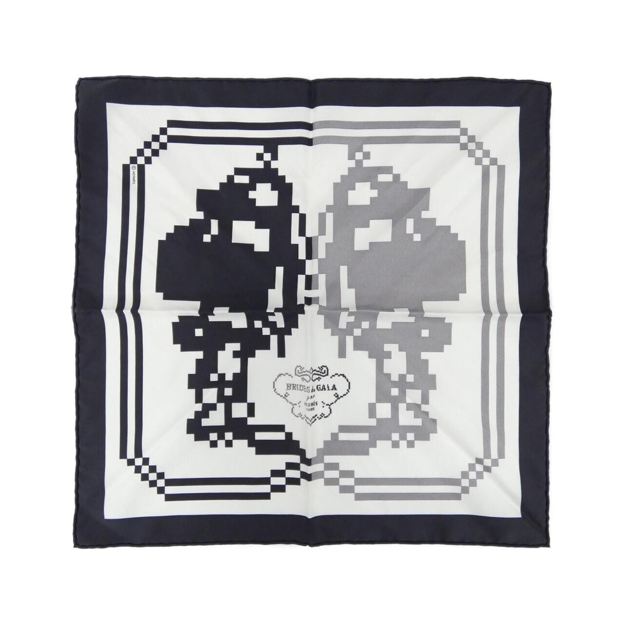 エルメス 804199T ポケットチーフ