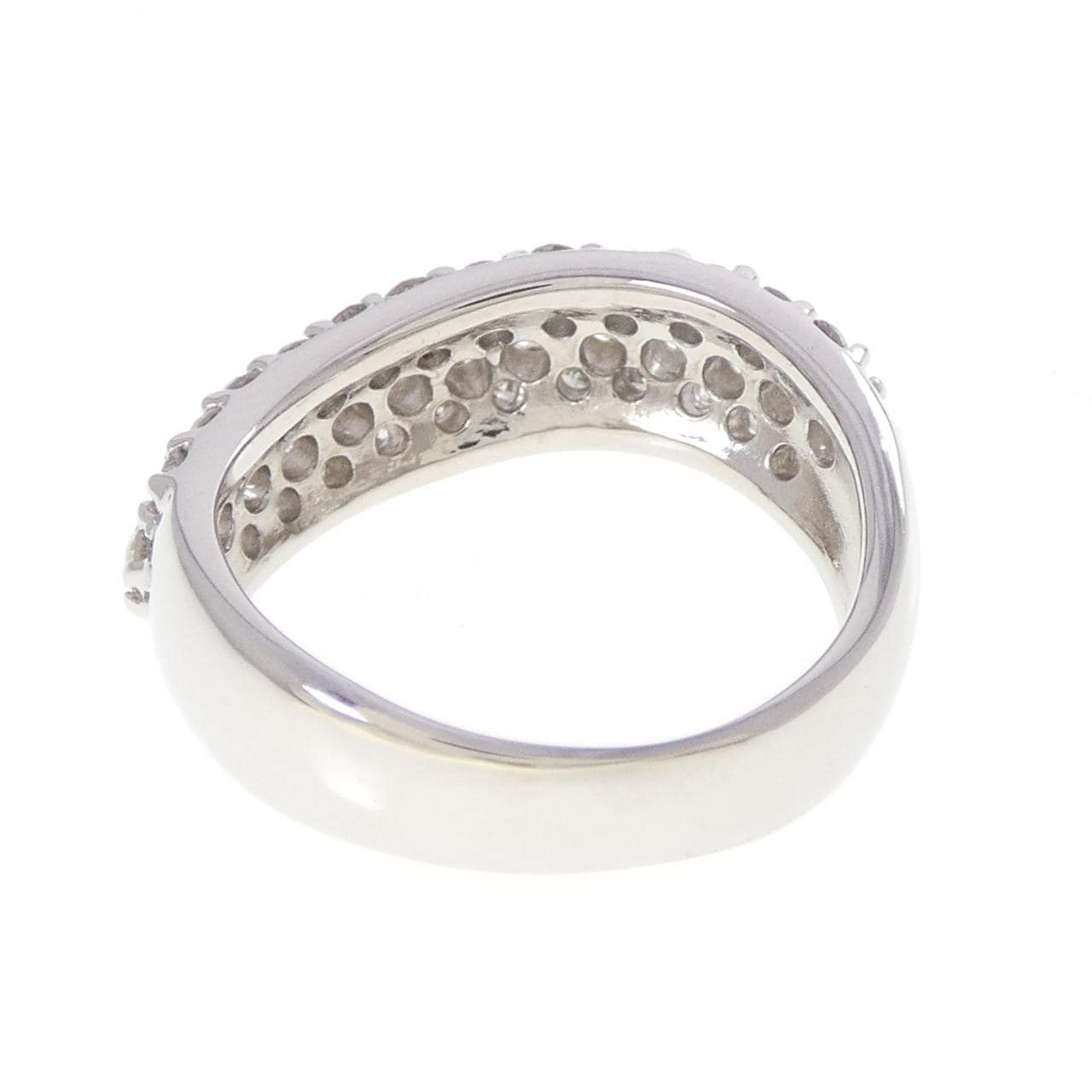PT900 パヴェ ダイヤモンド リング 1.00CT