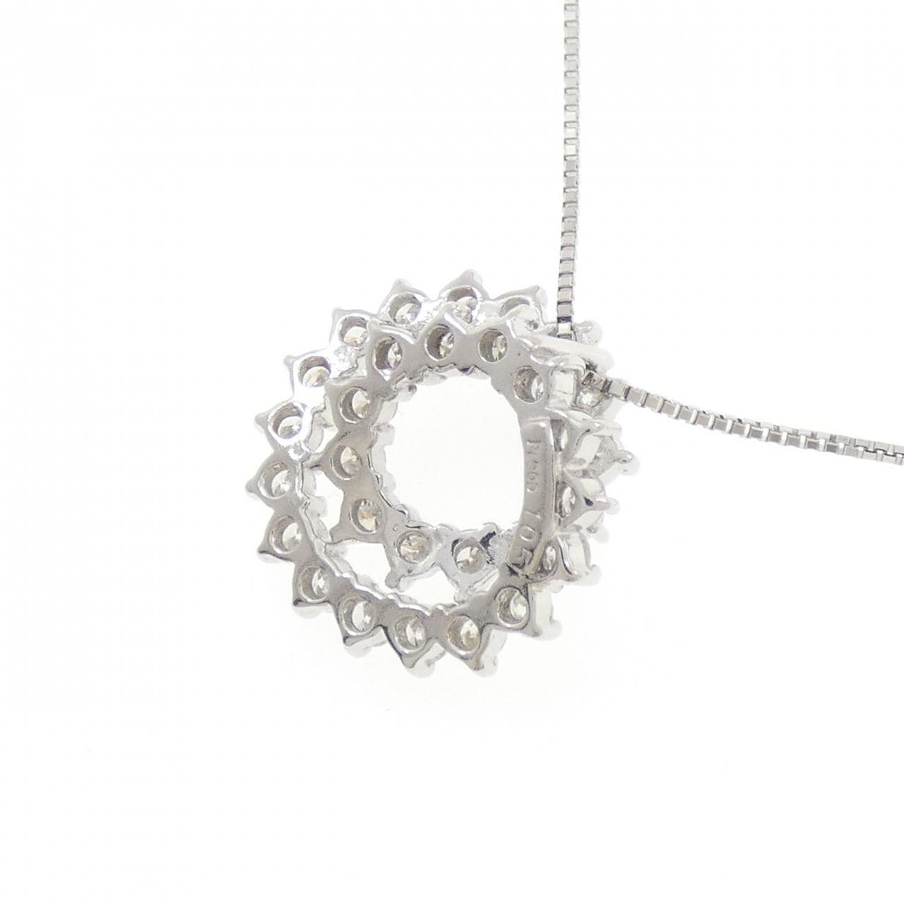 PT900/PT850 ダイヤモンド ネックレス 1.05CT