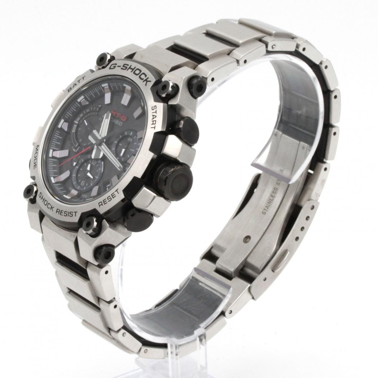 カシオ G-SHOCK･MT-G 電波時計 MTG-B3000D-1AJF SS ソーラークォーツ