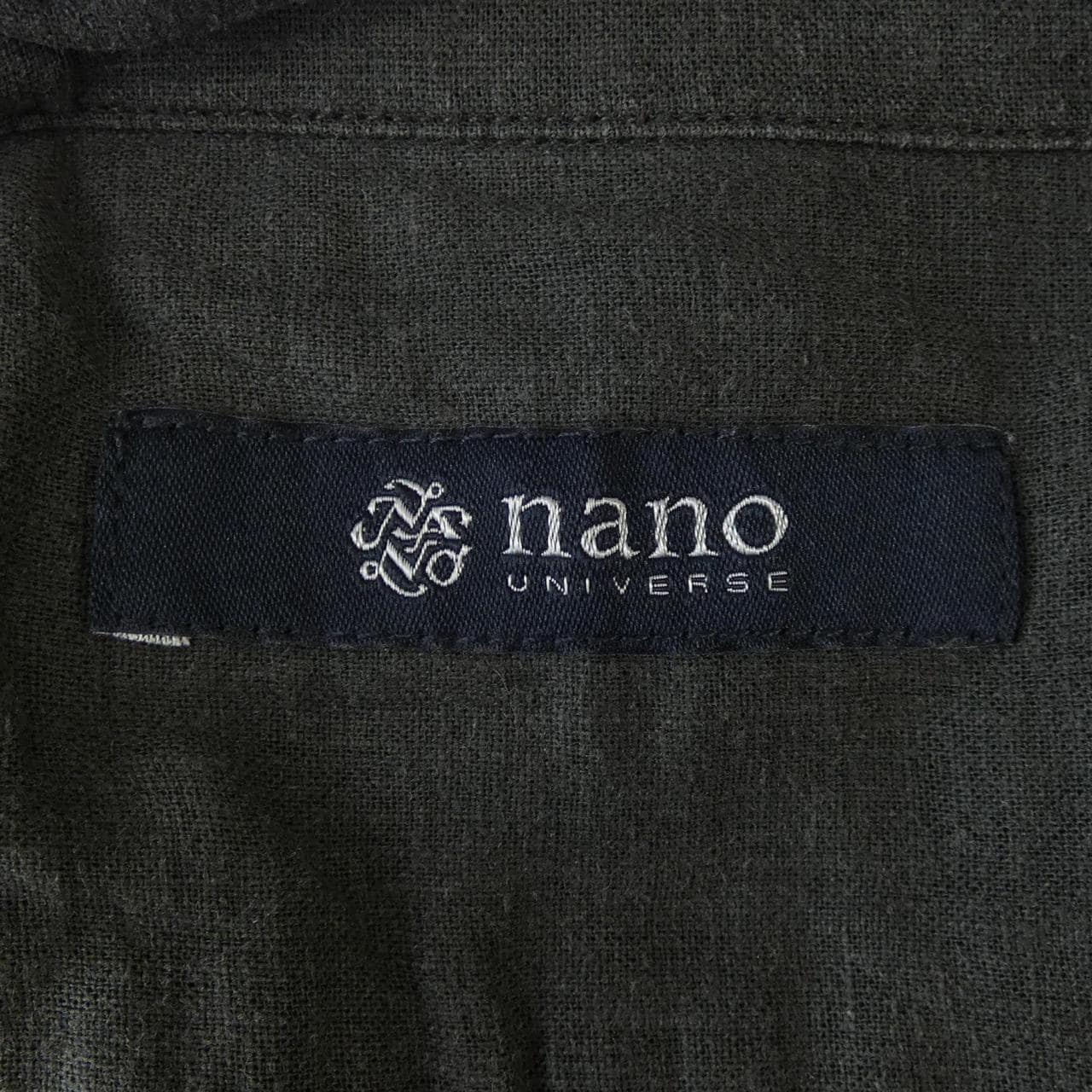 ナノユニバース NANO UNIVERSE S／Sシャツ