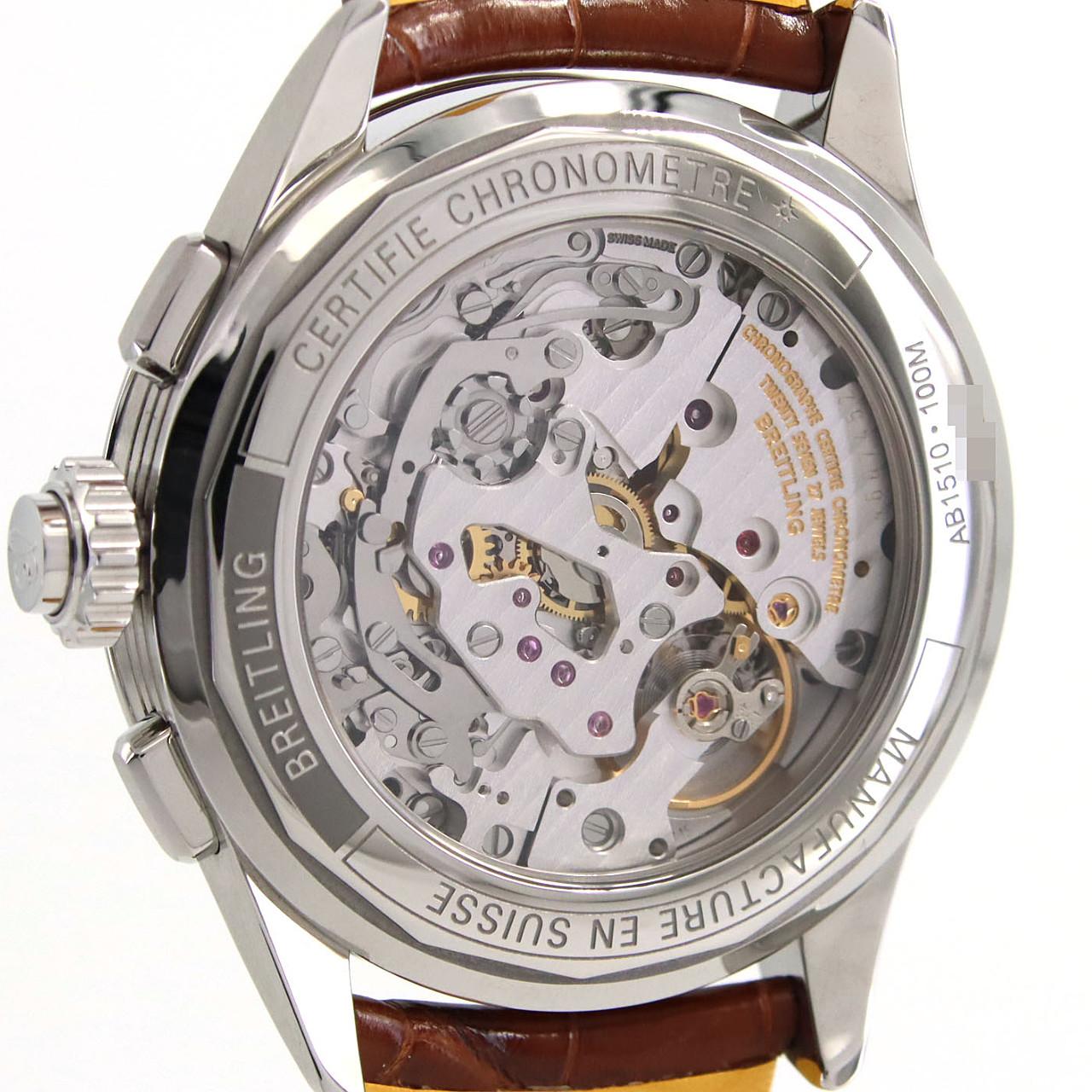 ブライトリング プレミエB15デュオグラフ42 AB1510/AB1510171C1P1 SS 手巻