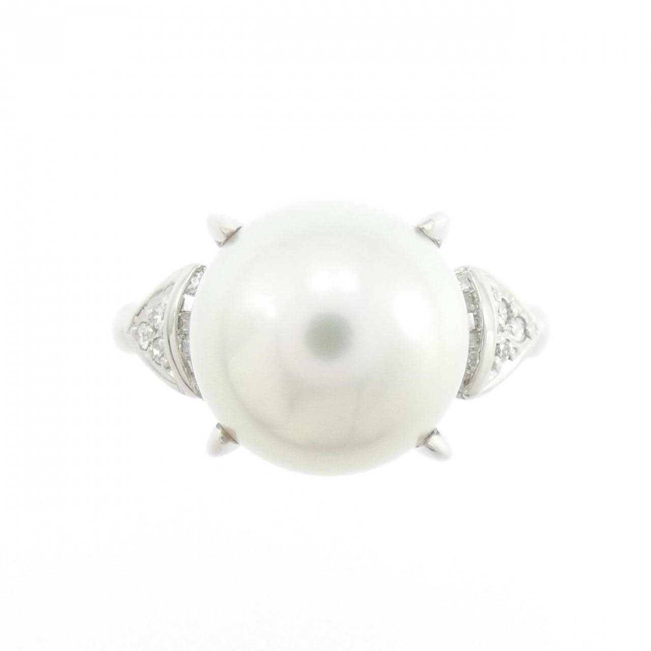 PT900 白蝶パール リング 10.4mm