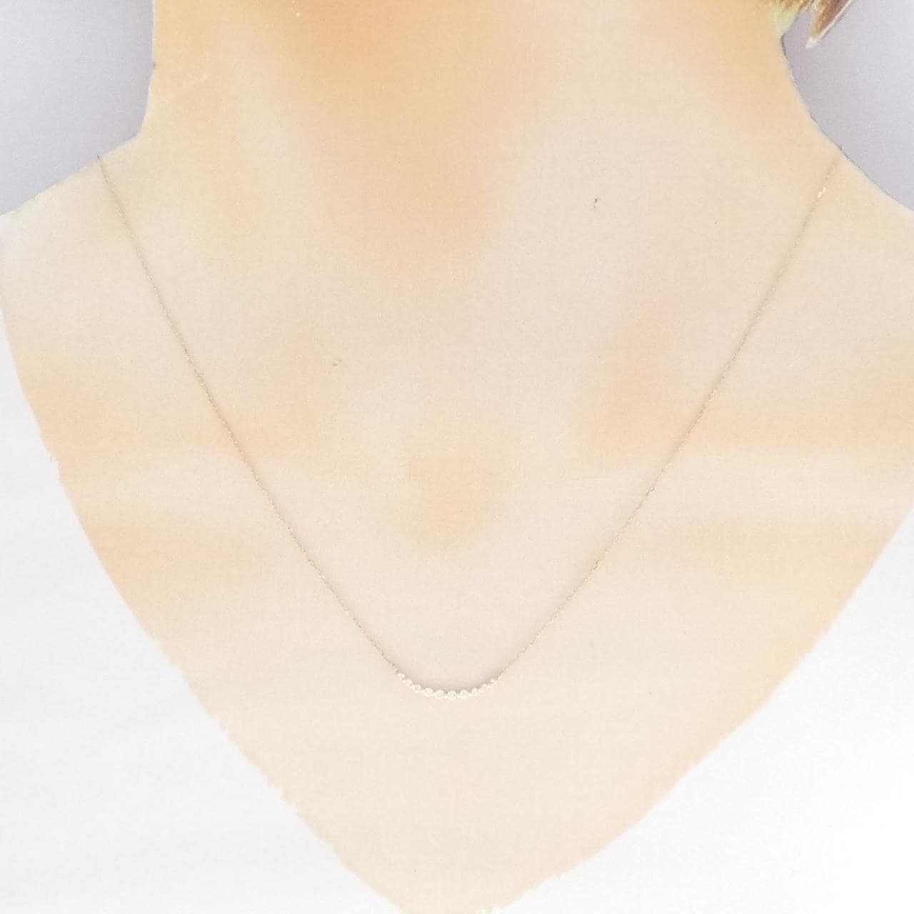 K10YG ダイヤモンド ネックレス 0.08CT