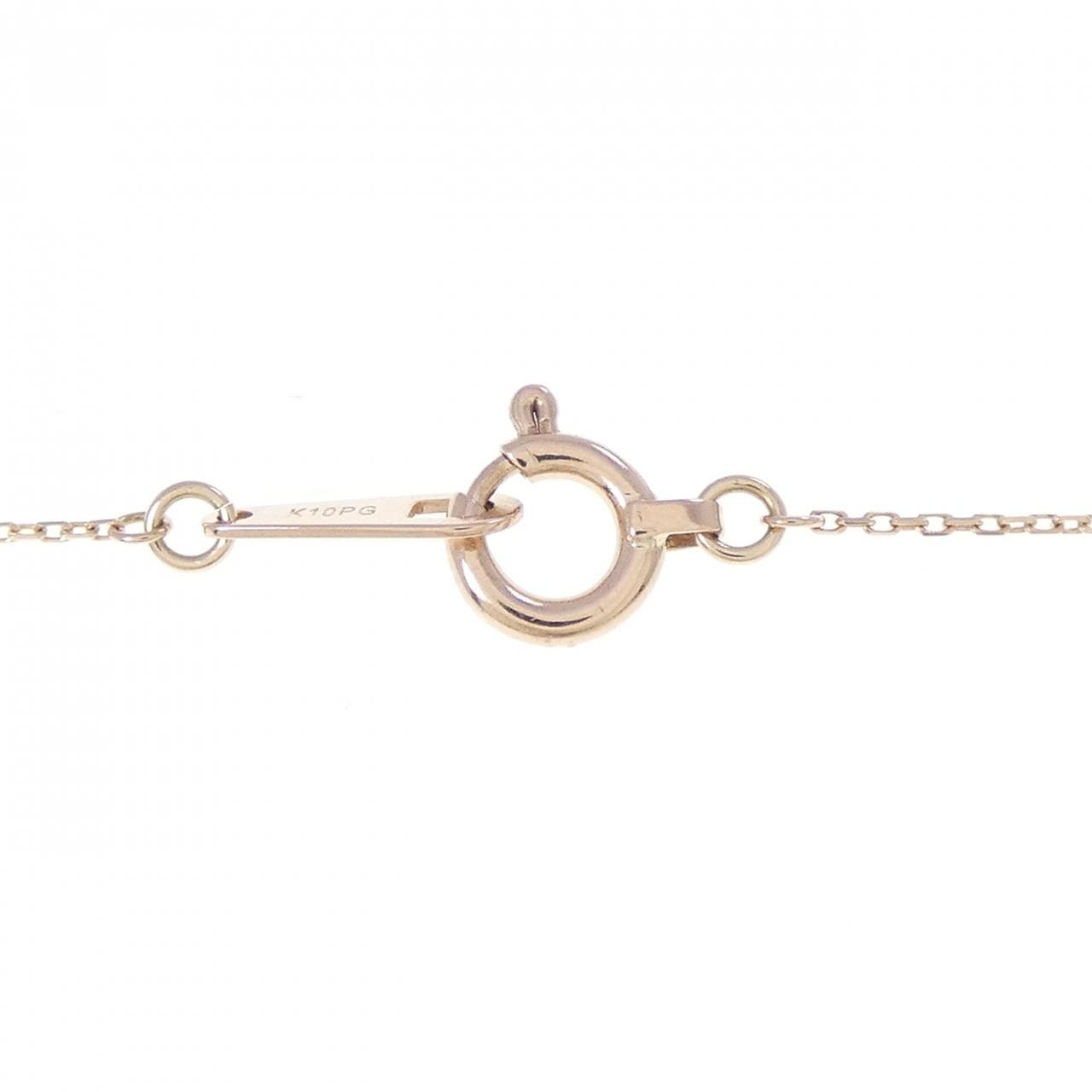 K10PG ダイヤモンド ネックレス 0.08CT