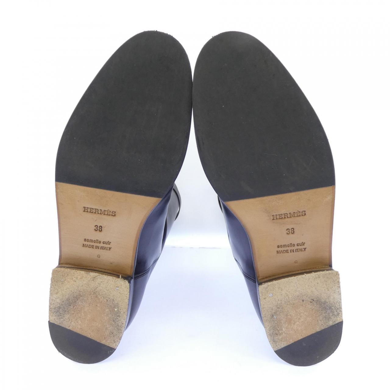 エルメス HERMES ジャンピング JUMPING ケリーバックル 042138Z ロングブーツ