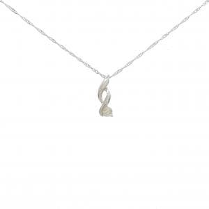 PT900/PT850 ダイヤモンド ネックレス 0.10CT
