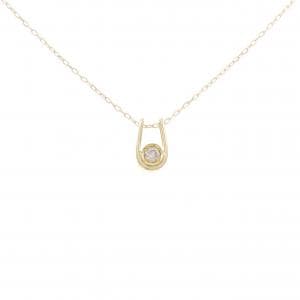 K18YG ダイヤモンド ネックレス 0.15CT