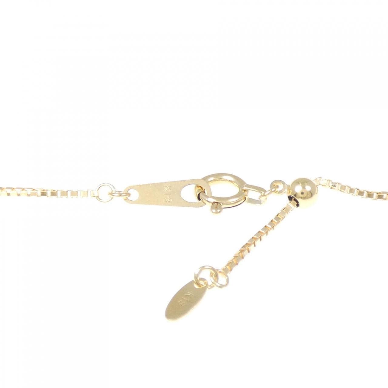 750YG/K18YG ダイヤモンド ネックレス