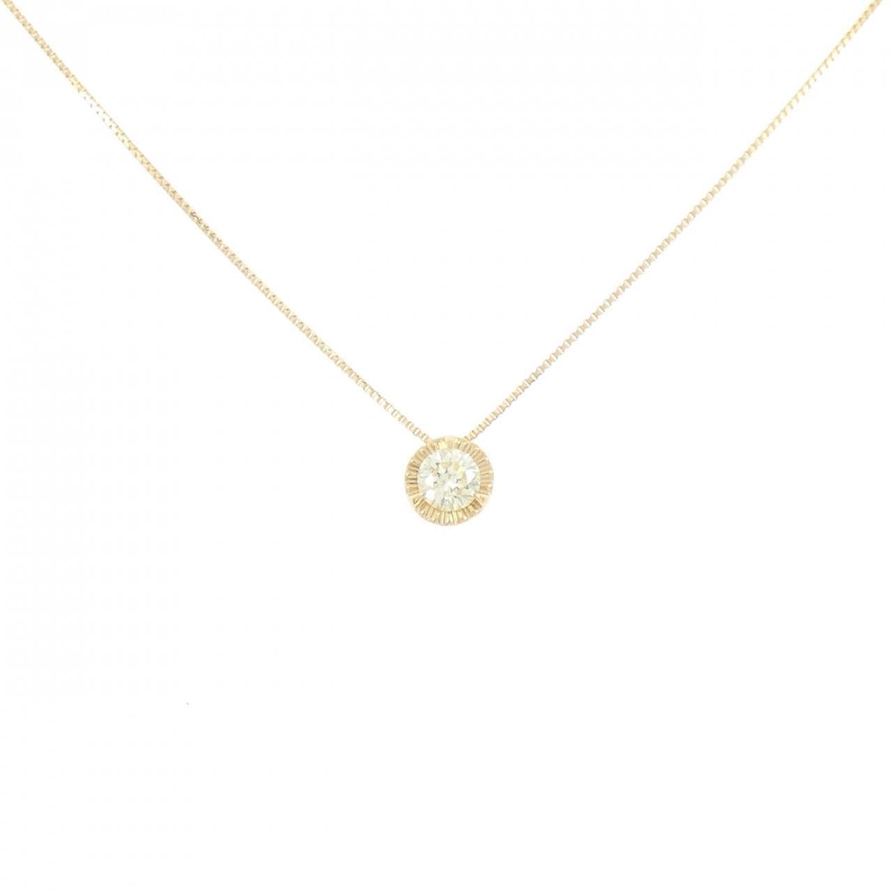 K18YG ダイヤモンド ネックレス 0.23CT