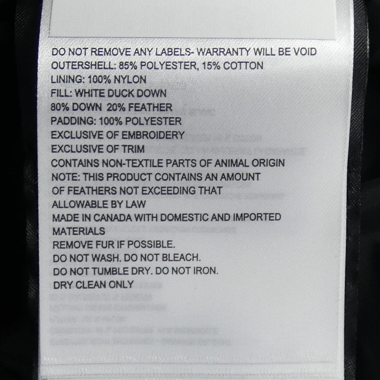 カナダグース CANADA GOOSE FUSION FIT 3035LA MYSTIQUE ミスティーク ダウンコート