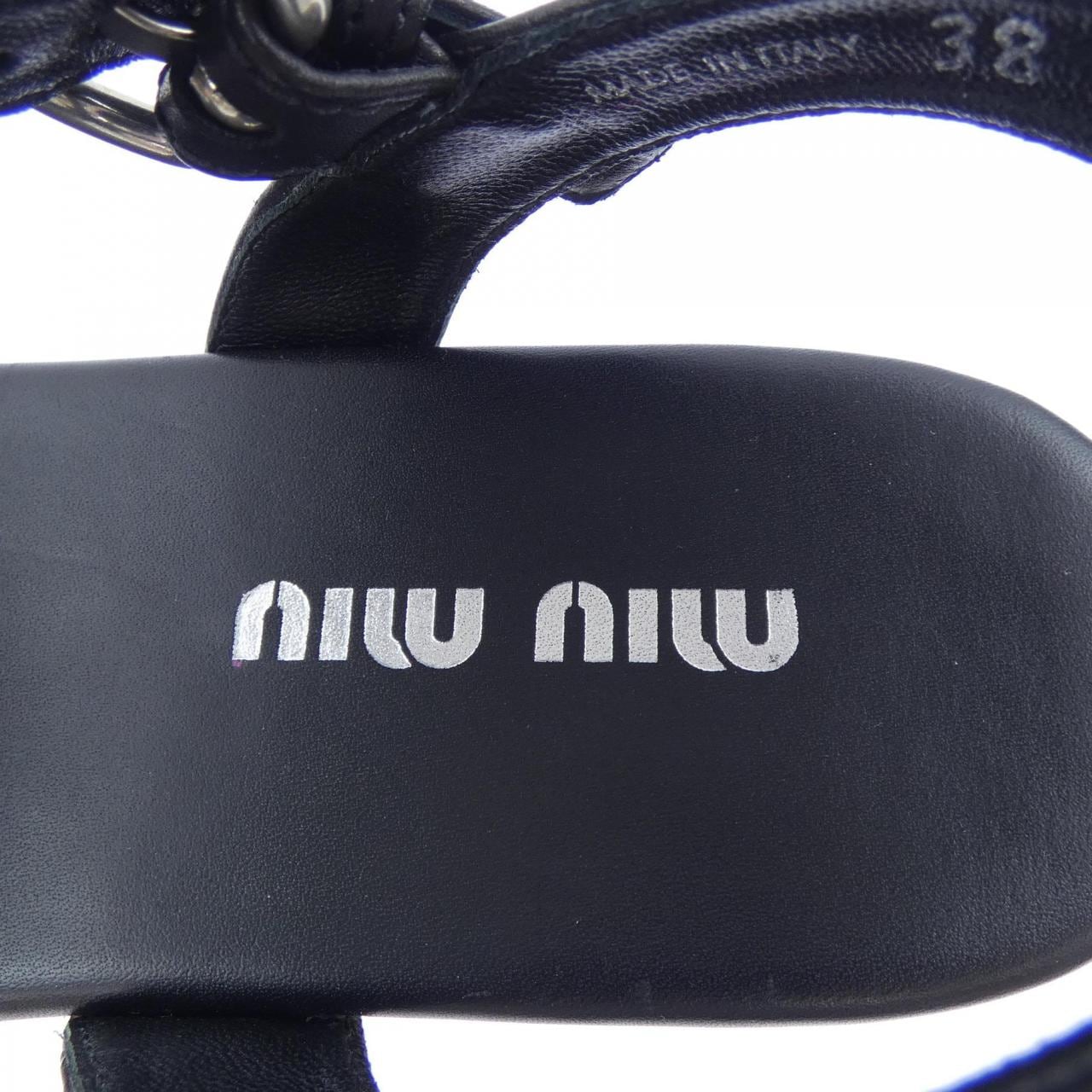 ミュウミュウ MIU MIU 5Z714D サンダル