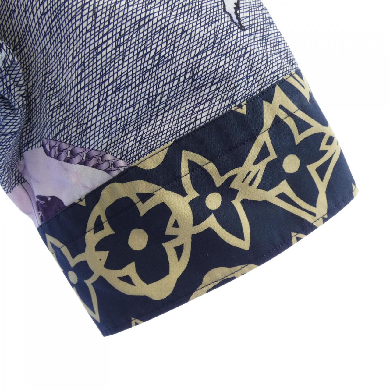 ルイヴィトン LOUIS VUITTON LVワックスショートスリーブシャツ HLS72WFS8 S/Sシャツ
