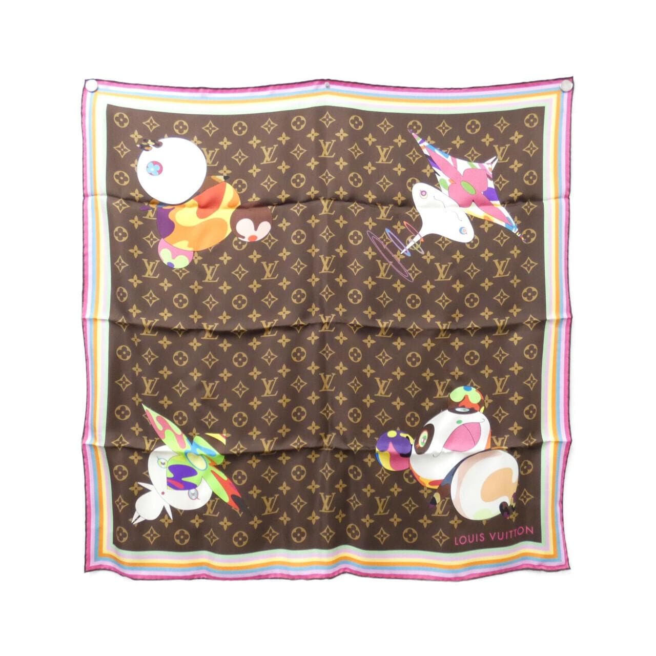 ルイヴィトン モノグラム(LV X TM) カレ スーパー フラット 70cm M96274 スカーフ