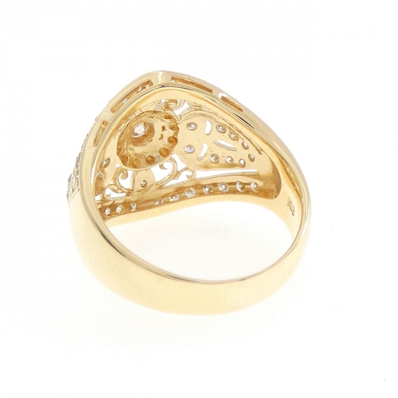 K18YG ダイヤモンド リング 1.00CT