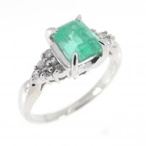 PT900 エメラルド リング 0.93CT
