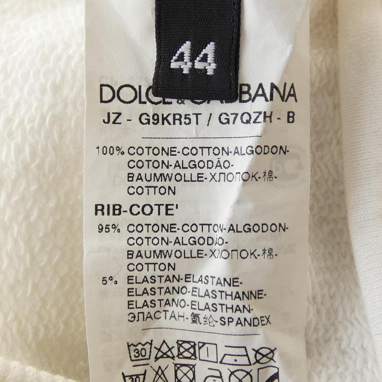 ドルチェアンドガッバーナ DOLCE&GABBANA G9KR5T/G7QZH パーカー