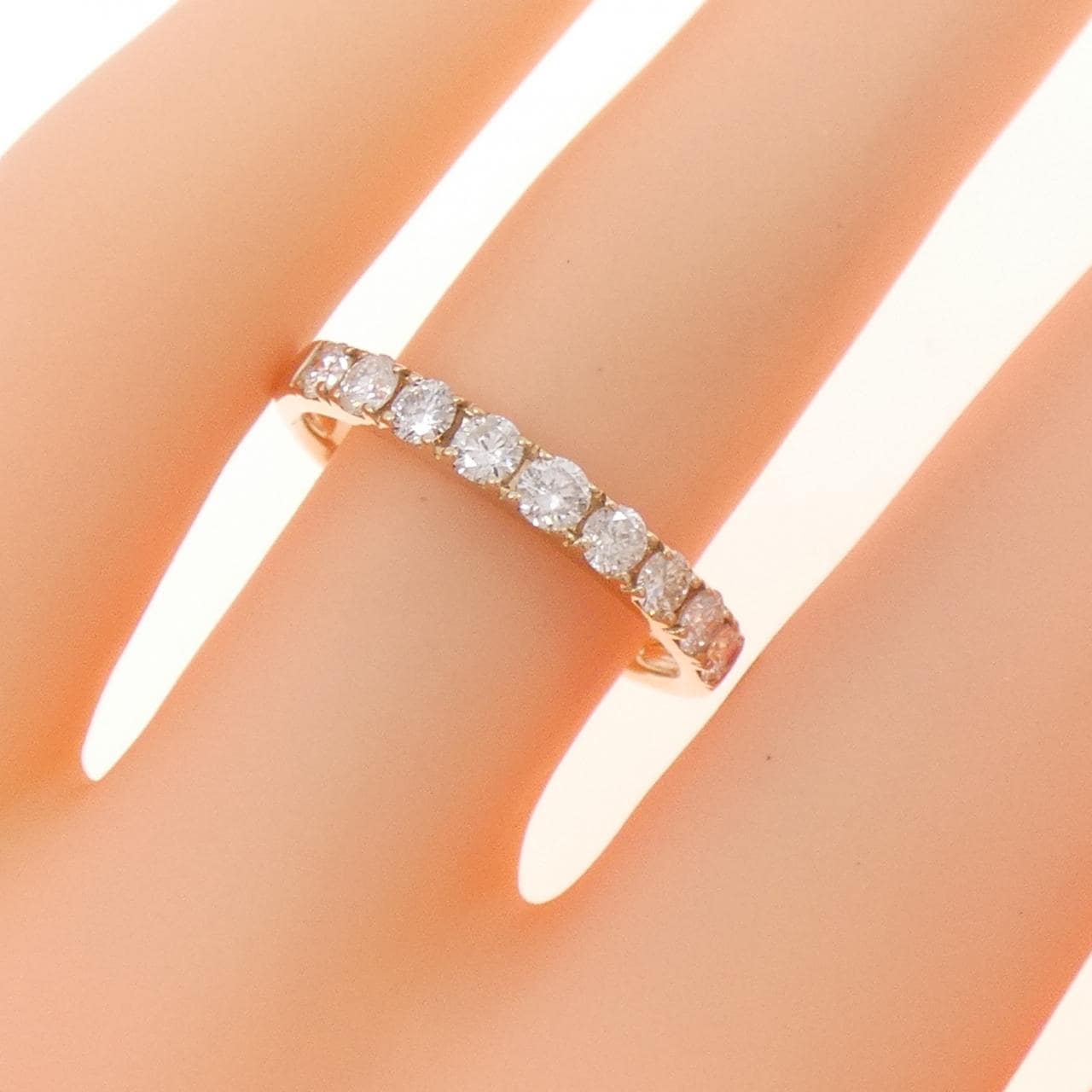 K18PG ダイヤモンド リング 0.52CT