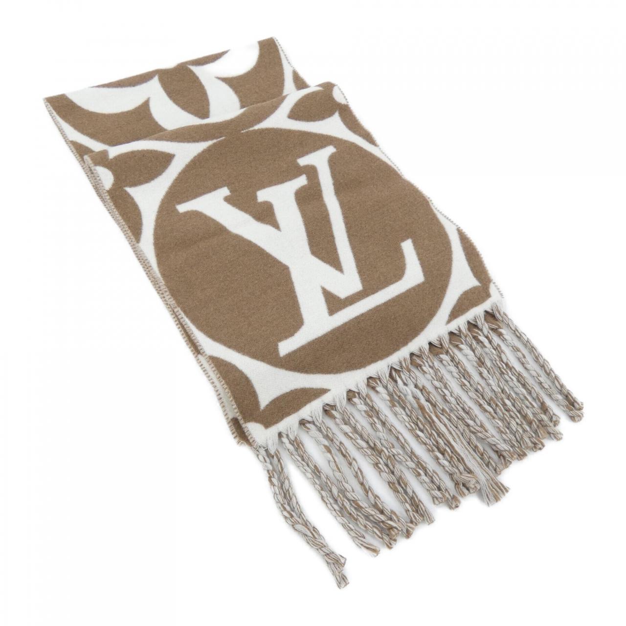 ルイヴィトン LOUIS VUITTON LVメダリオン M94853 MUFFLER