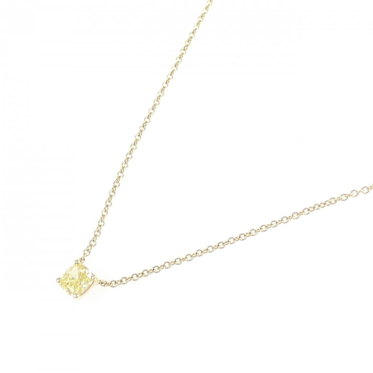 ティファニー ダイヤモンド ネックレス 0.42CT FIY VVSI