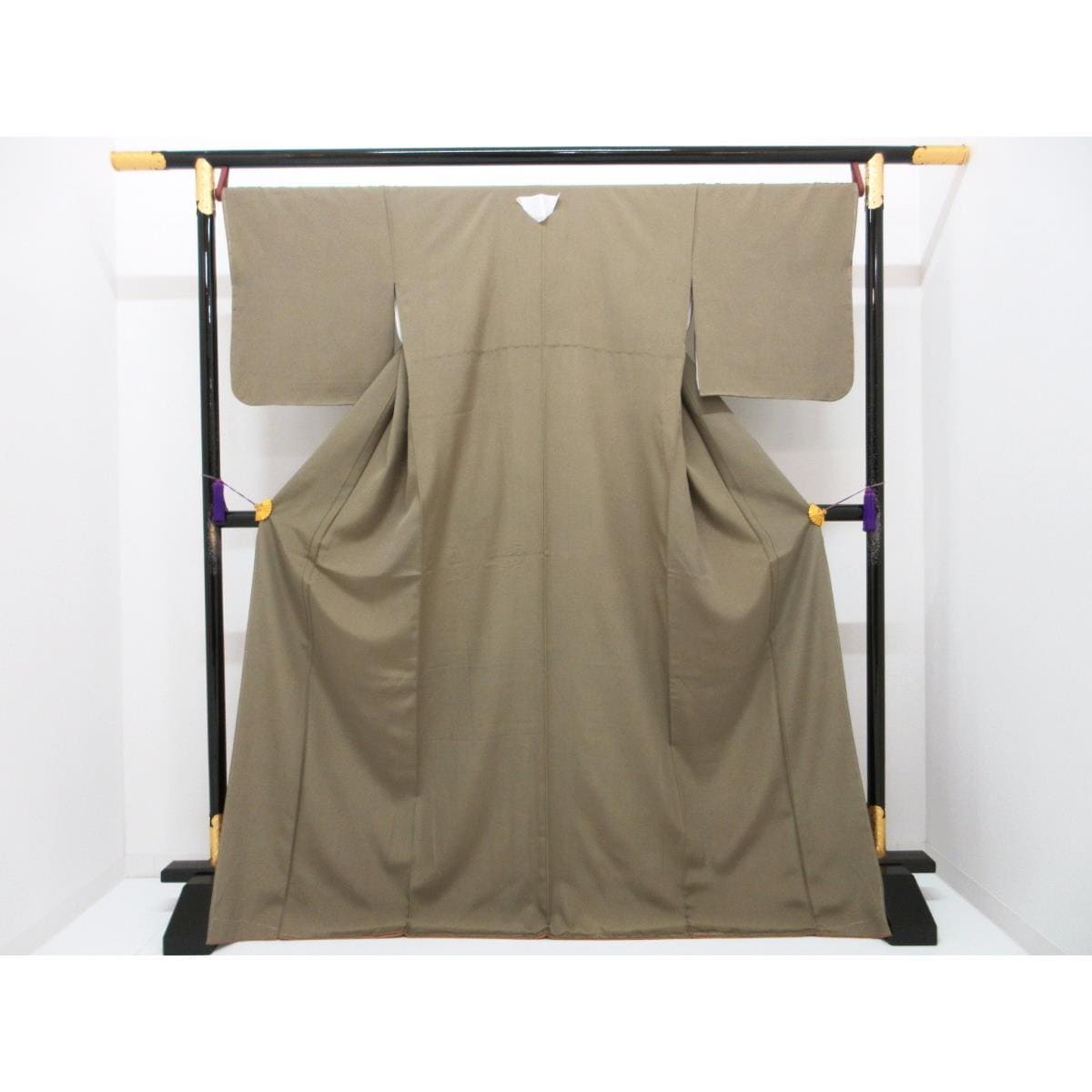 【未使用品】小紋　江戸小紋　鮫　横木瓜　身幅Ｌ寸