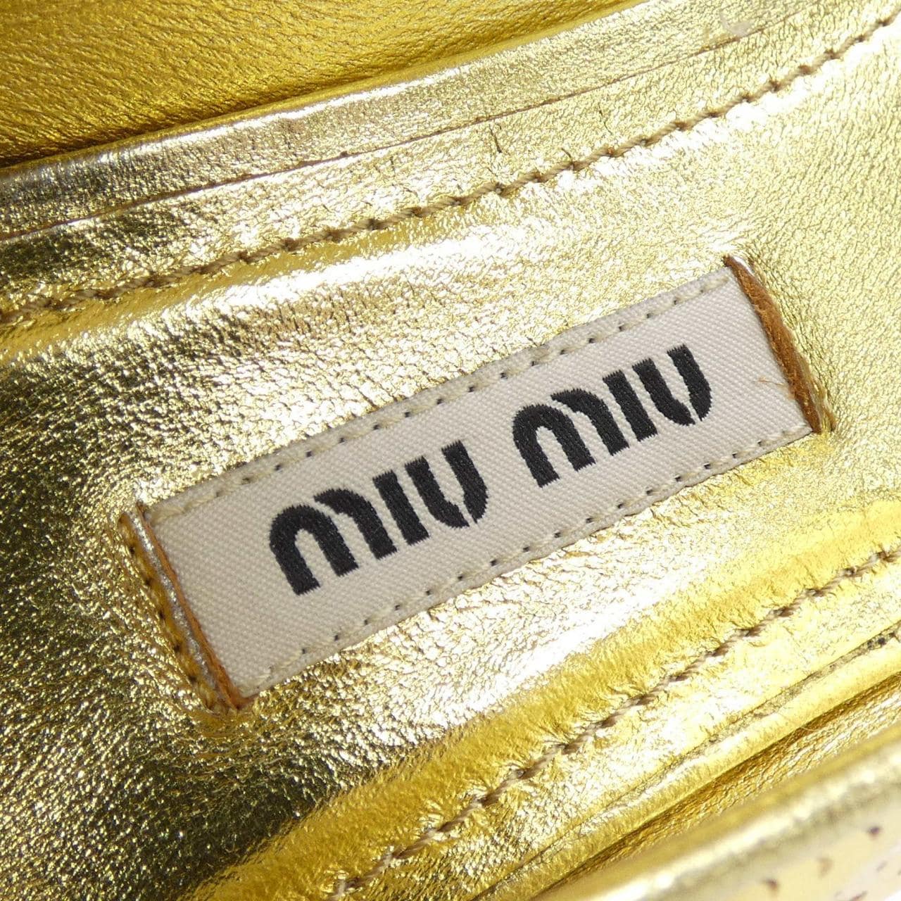 ミュウミュウ MIU MIU パンプス