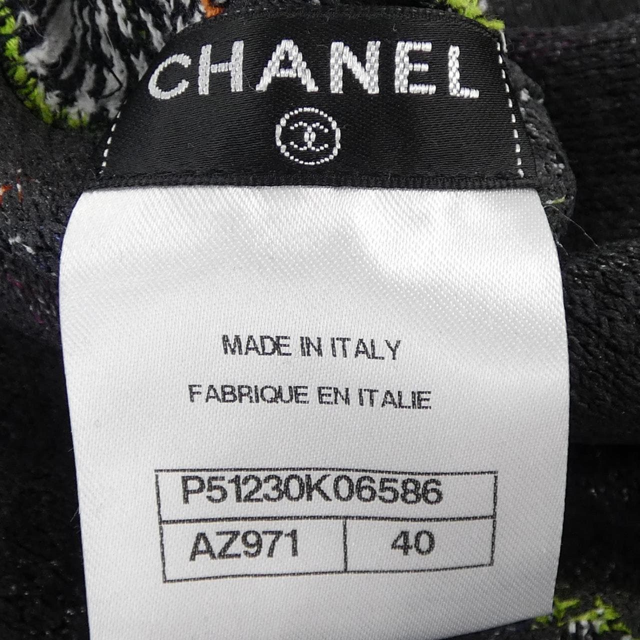 シャネル CHANEL P51230K06586 15P ブルゾン
