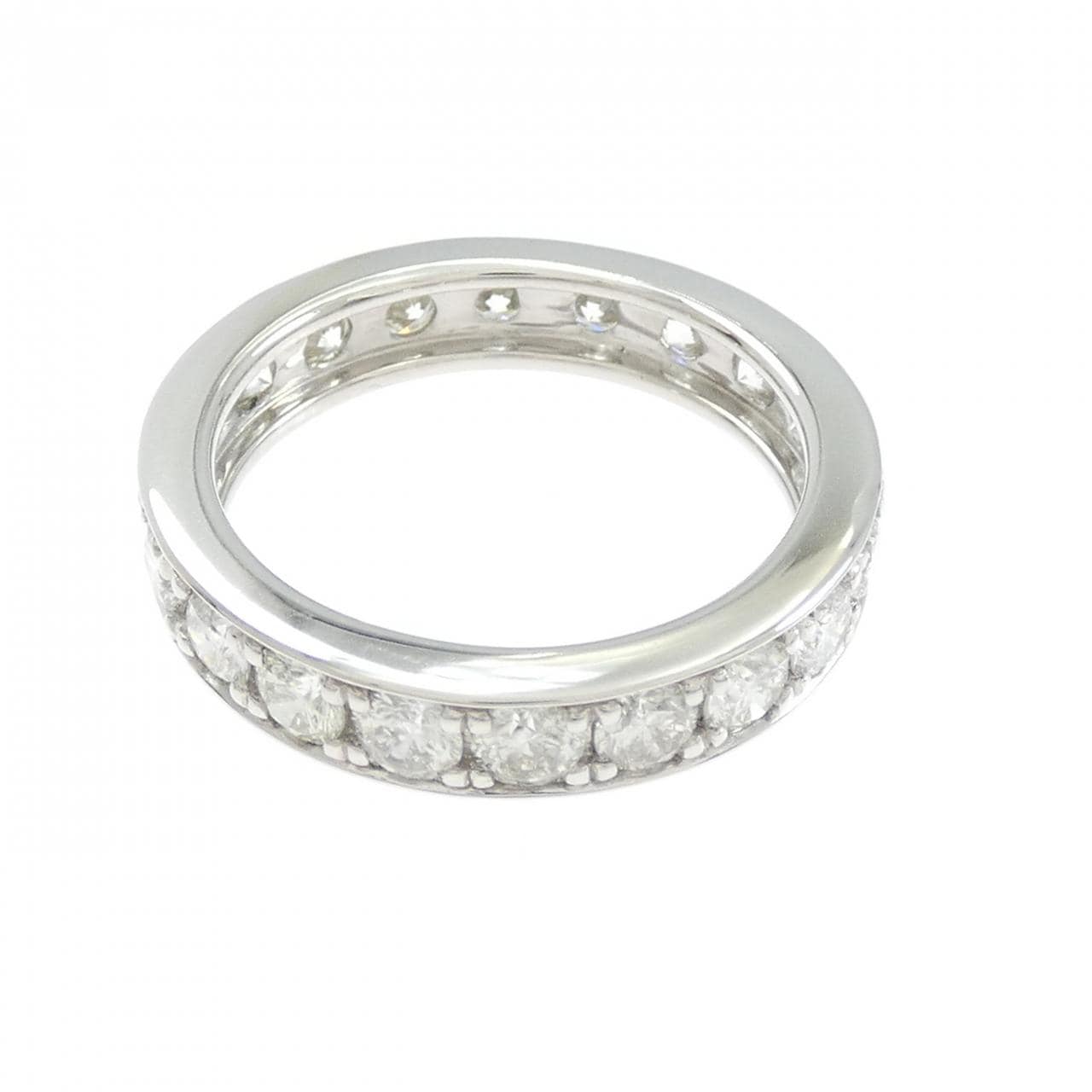 PT950 フルエタニティ ダイヤモンド リング 2.00CT
