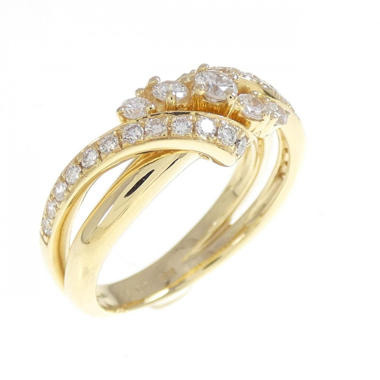 K18YG ダイヤモンド リング 0.54CT