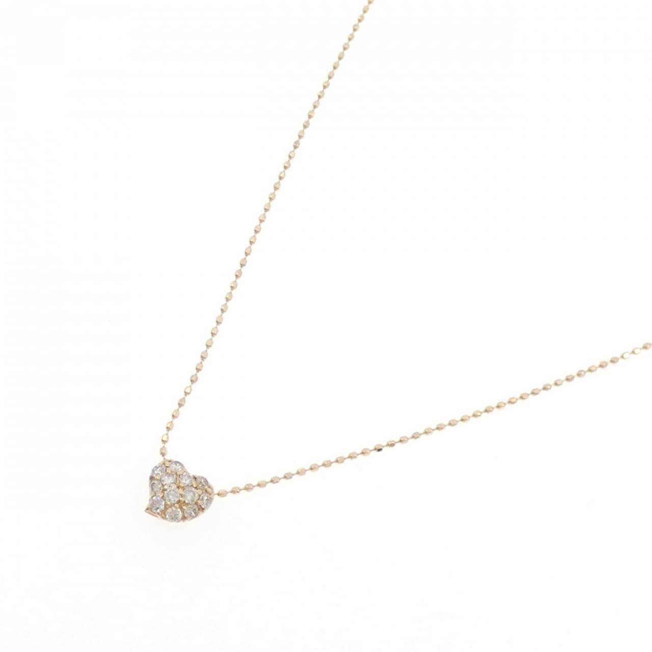 クミキョク ダイヤモンド ネックレス 0.17CT