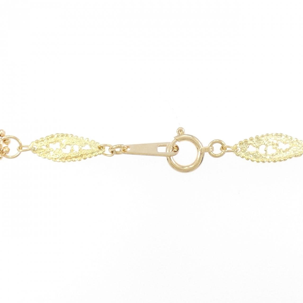 K18YG/K18PG necklace