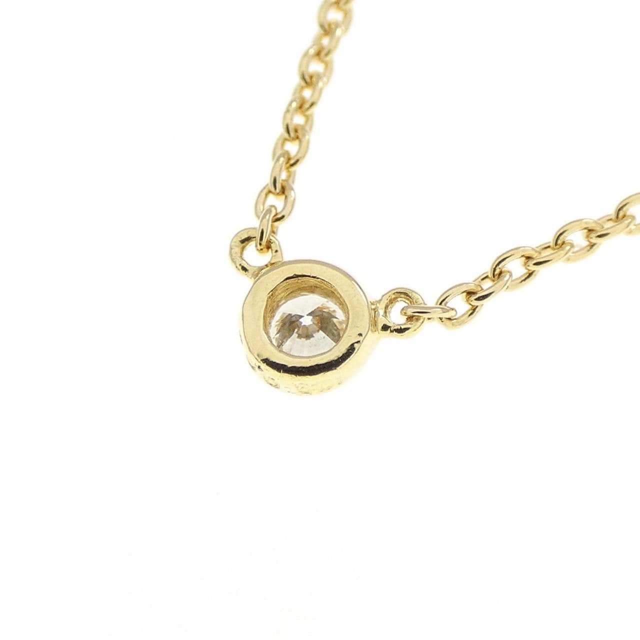 K18YG ダイヤモンド ネックレス 0.03CT