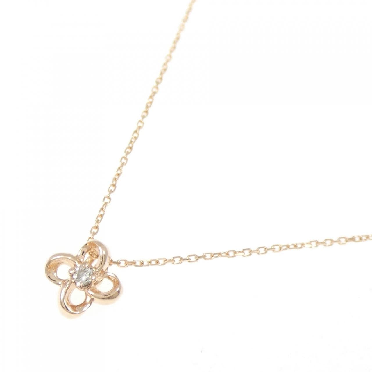 クミキョク ダイヤモンド ネックレス 0.01CT
